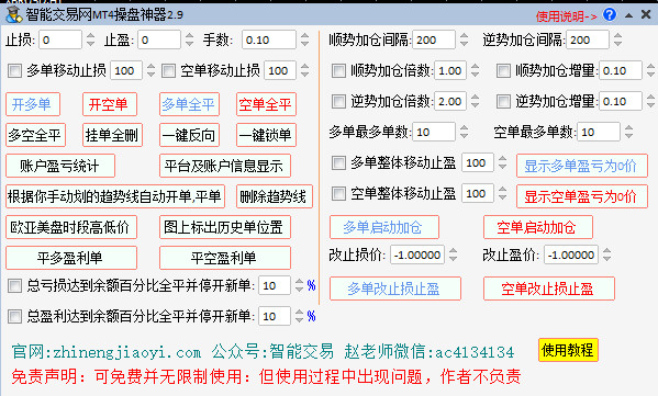 智能交易网MT4 MT5操盘神器3.0